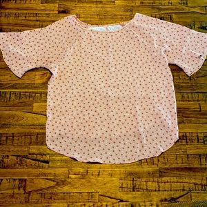 LOFT OUTLET petite M red blouse